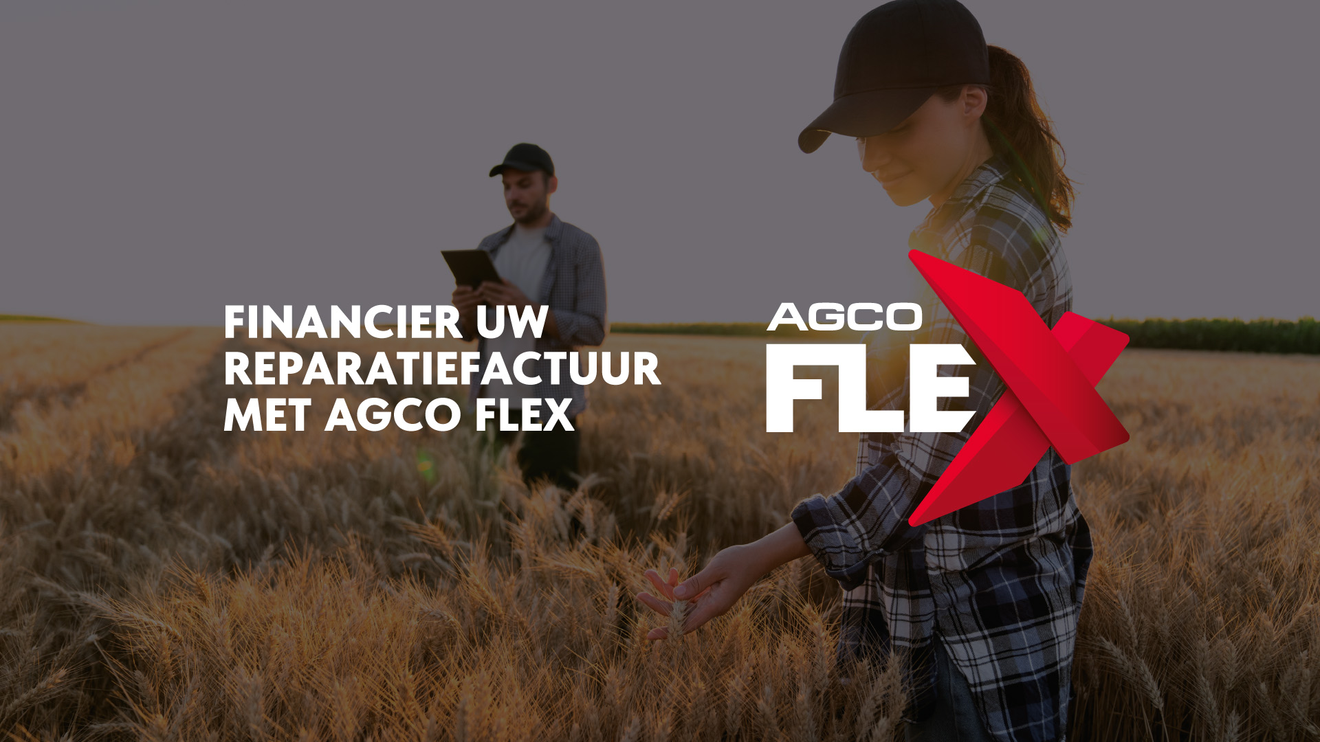 Reparatiekosten komen nooit op het juiste moment, gelukkig is er nu AGCO Flex